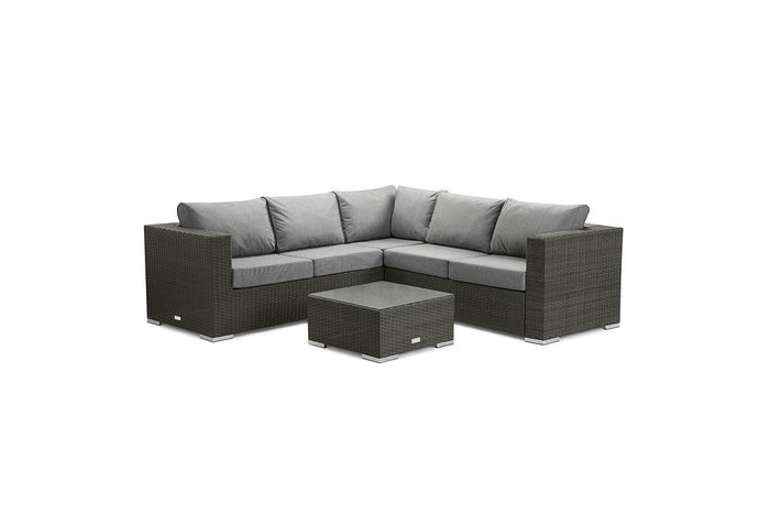 Feel Home - Alu Wicker Corner loungeset - Messina II