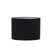 Light & Living Lampenkap Ovaal Velours - Zwart - 30x15x25cm