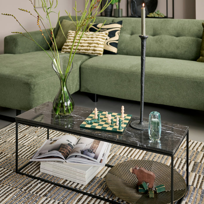 Light & Living Light&living Kandelaar Ø12,5x49,5 cm CABEZA mat zwart