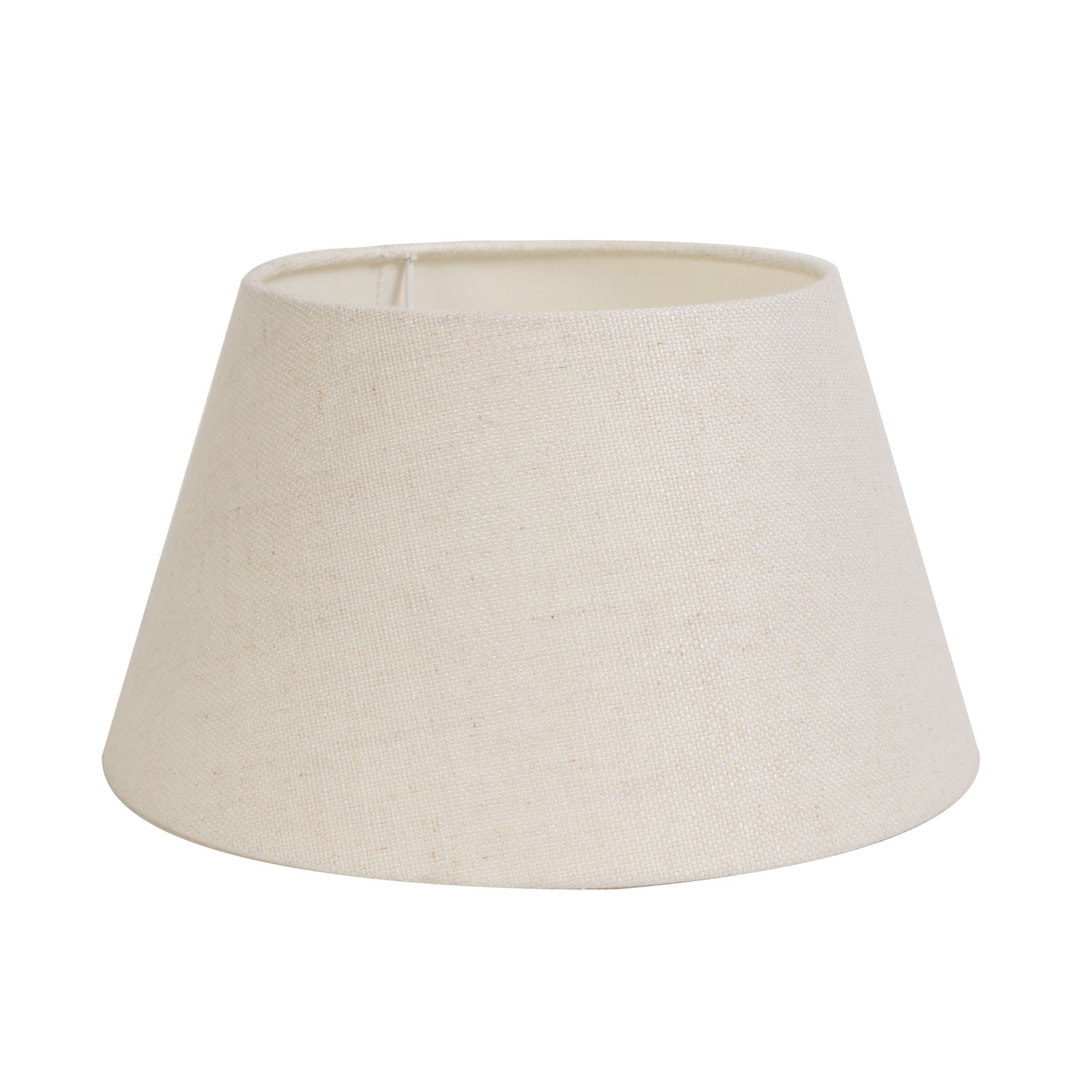 Light & Living Drum Lampenkap Livigno - Eiwit - 40x30x22cm