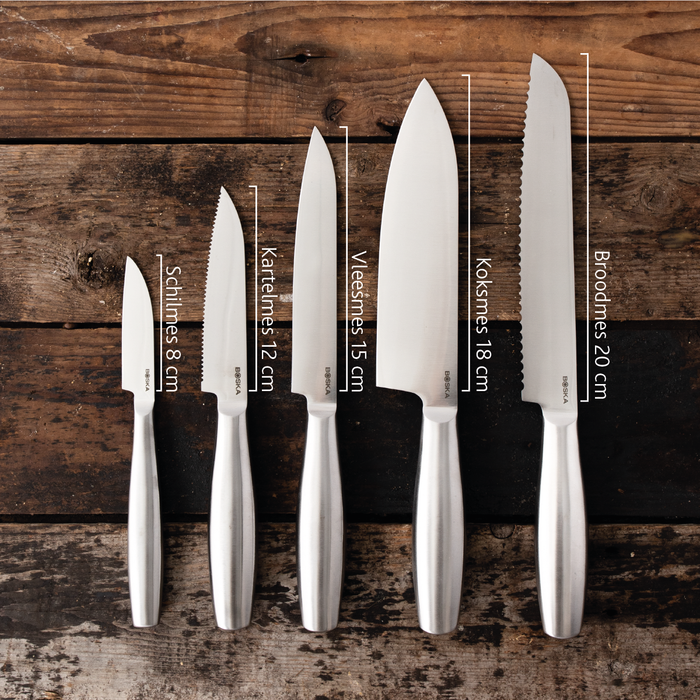 Kitchen Knives Copenhagen, set of 5