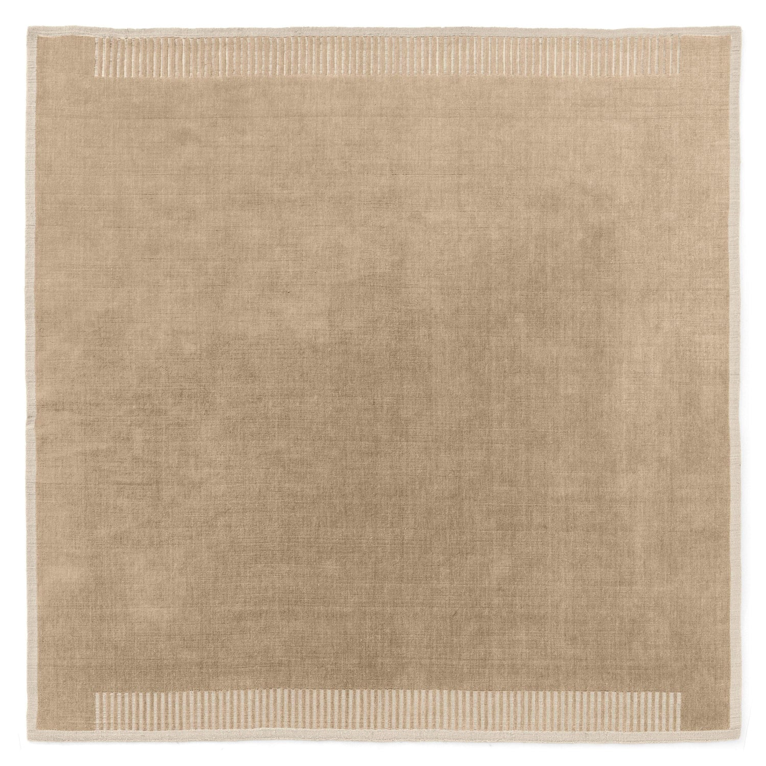 Audo Copenhagen Duomo vloerkleed 270x270 Limestone Beige