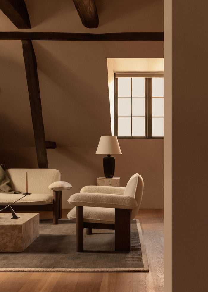 Audo Copenhagen Duomo vloerkleed 200x300 Limestone Beige