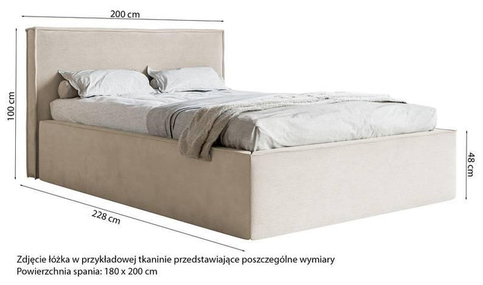 NADUVI Collection Bedframe Sera met opbergvak