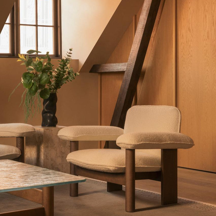 Audo Copenhagen Duomo vloerkleed 270x270 Terracotta Red