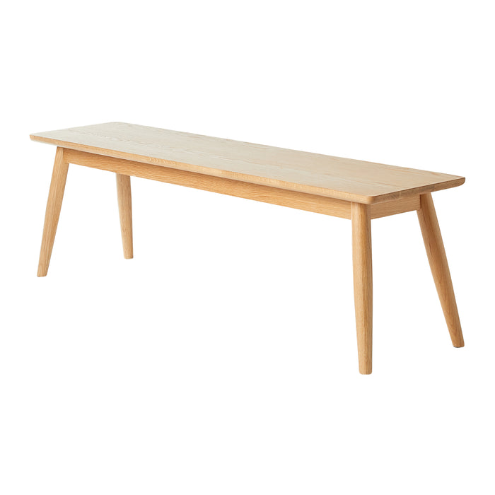 by fonQ Woodzy Bankje 150 cm - Naturel Eiken