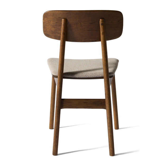 by fonQ Cade Eetkamerstoel - Smoked Eiken - Zand