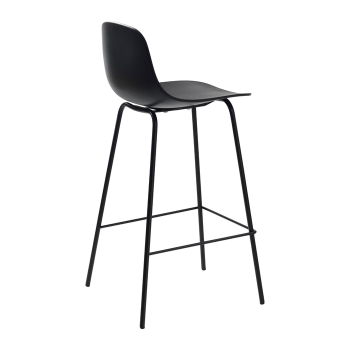 by fonQ Keen Barkruk H 67,5 cm - Zwart