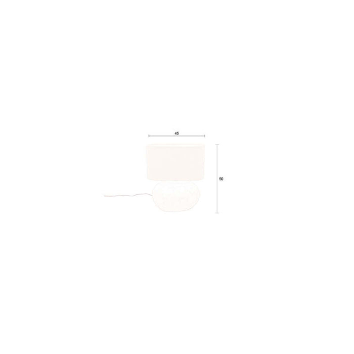 Dutchbone Hailey Tafellamp - Beige