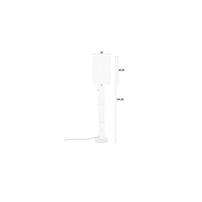 Zuiver Brew Vloerlamp - Beige