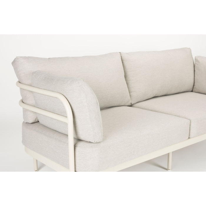 Zuiver Vista Tuin Loungeset bank + 2 fauteuils - Beige