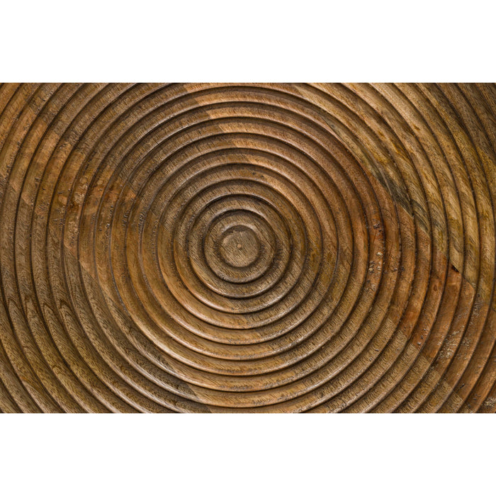 Housecraft Living Maeze Bijzettafel Hout Rond 40 cm - Bruin