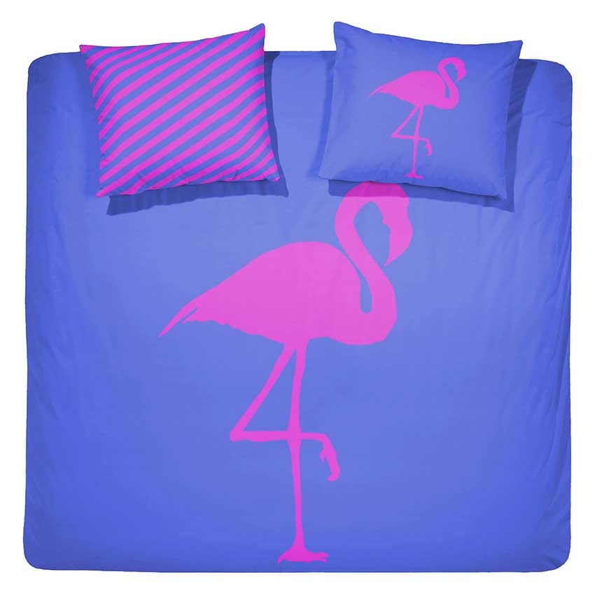 Damai Dekbedovertrek Best Flamingo-200x200|220