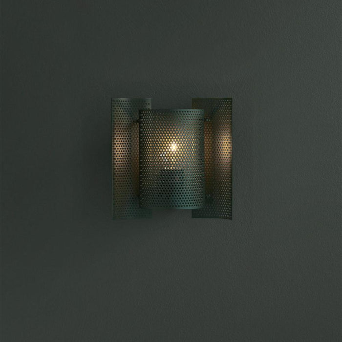 Northern Butterfly Perforated wandlamp aluminium