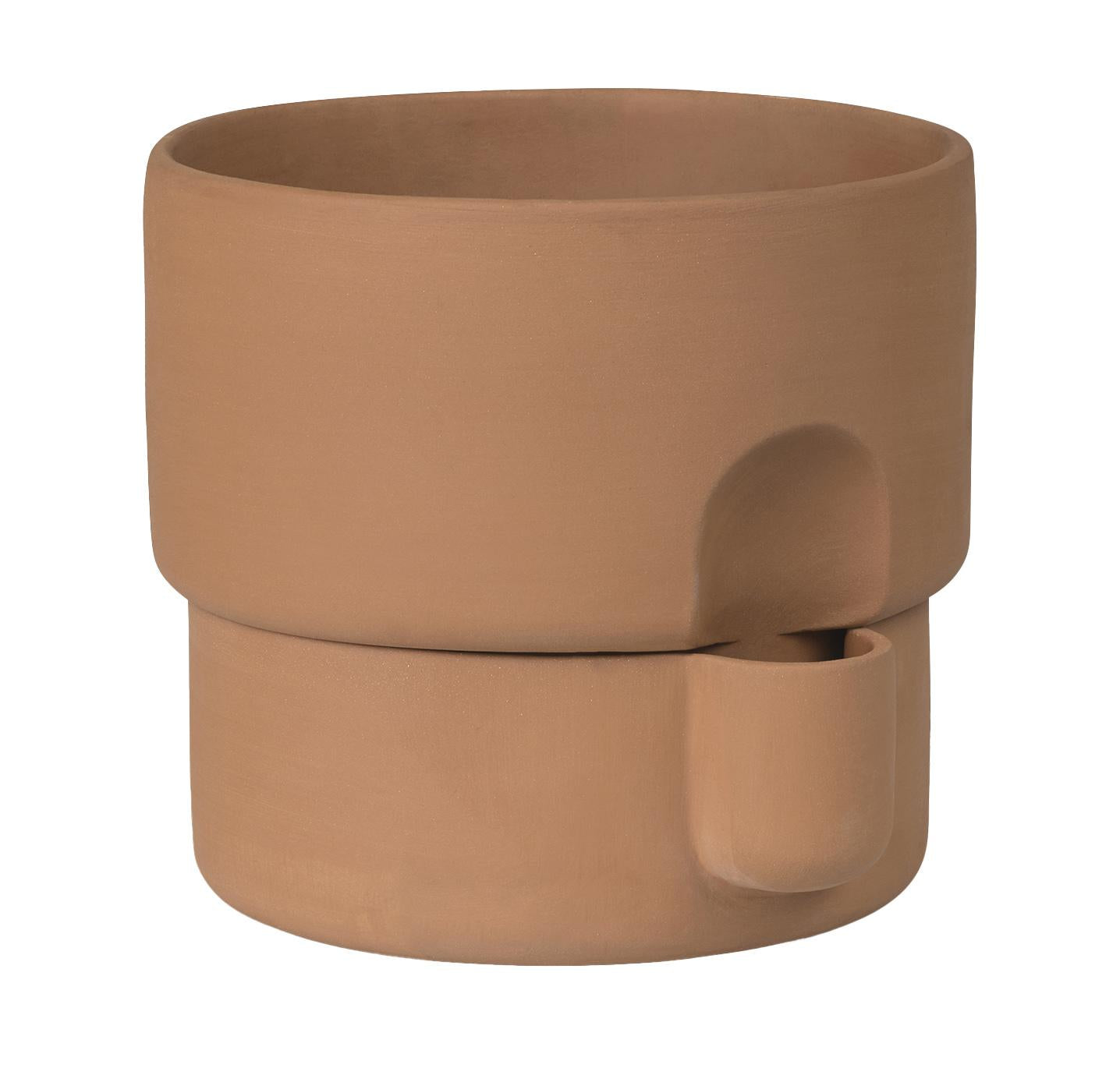 Oasis plantenbak medium Ø20.5 terracotta
