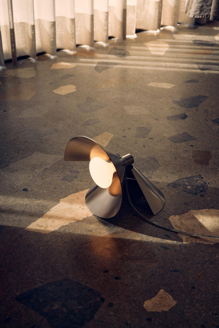 Frandsen Peel tafellamp brushed stainless steel