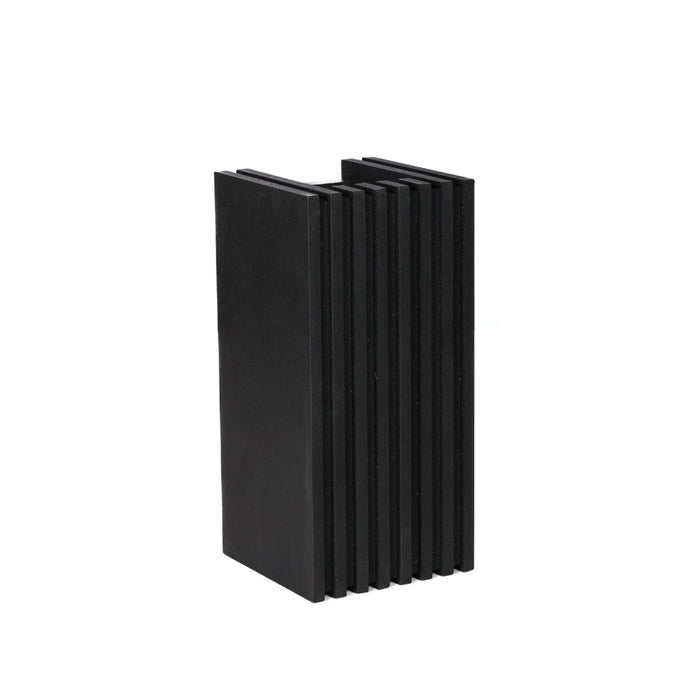 Blij Design Wandlamp Brick Zwart 2x GU10