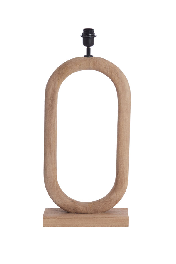 Light&living Lampvoet 30x12x59 cm PACECO hout mat naturel