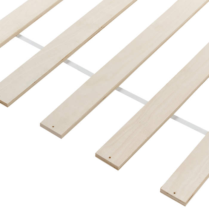 Beliani - LABATUT - Stapelbed - Grijs - 90 x 200 cm - Dennenhout