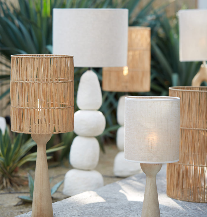 Light & Living Light&living Lampvoet Ø9x40 cm FESTINA hout mat naturel