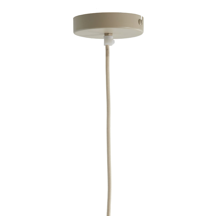 Light&living Hanglamp Ø38x51 cm MILATOS kraftpapier bruin
