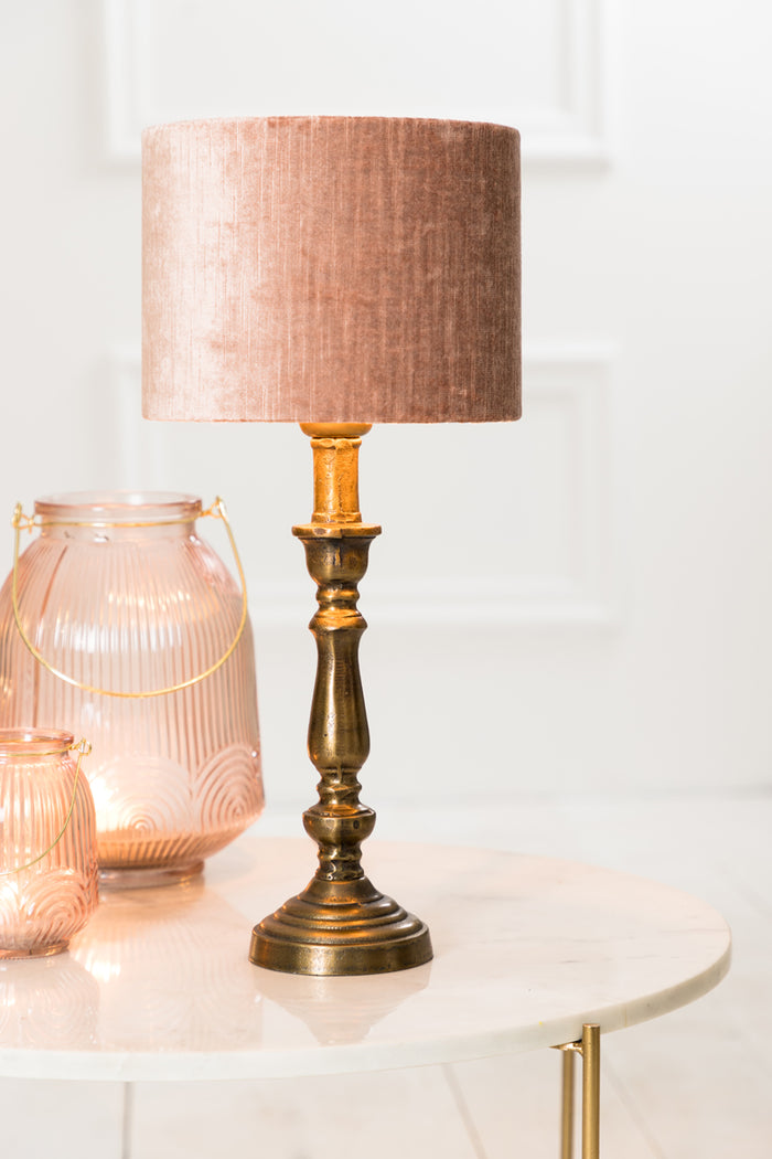 Light & Living Light&living Lampvoet Ø10x29 cm HELGA ruw antiek brons