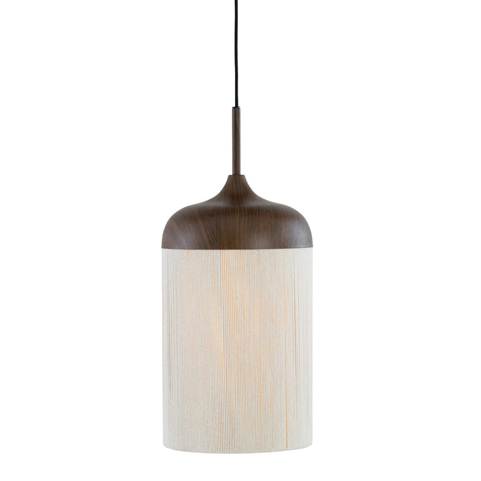 Light & Living Hanglamp Dania - Bruin|Crème - 90x22x32cm - 3L