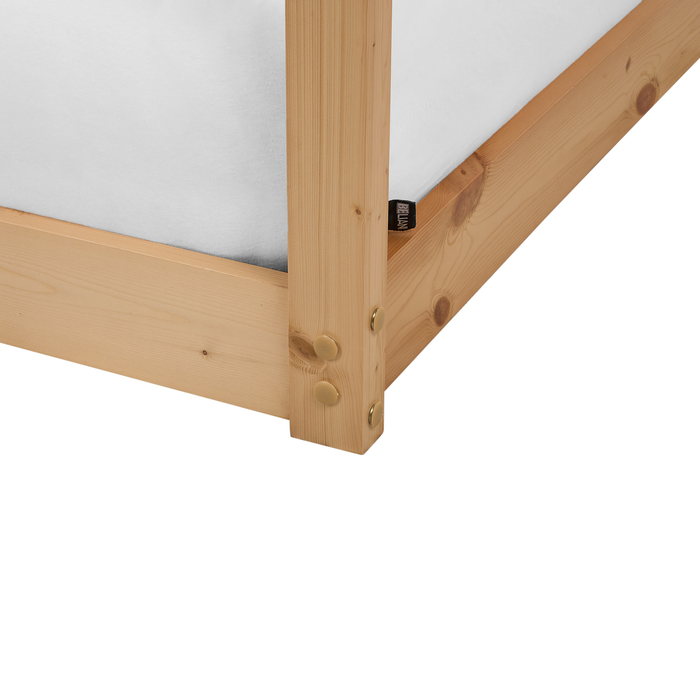 Beliani - LABATUT - Stapelbed - Lichthout - 90 x 200 cm - Dennenhout