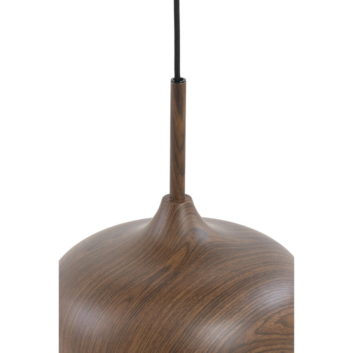 Light & Living Hanglamp Dania - Bruin|Crème - Ø16cm