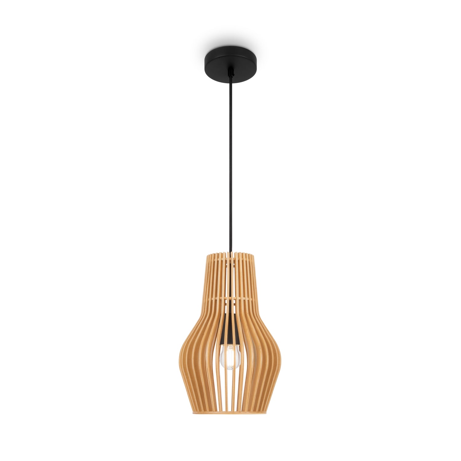 Maytoni - Hanglamp Roots - Zwart - Ø20