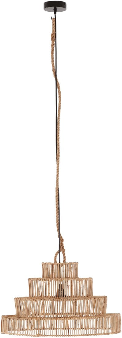 MUST Living Hanging lamp Cala Llonga,35x50x50 cm, pitrit