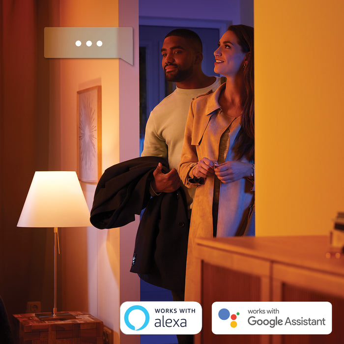 Philips Hue Starterspakket - White Ambiance - GU10 - 4 Lampen - Bridge
