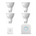 Philips Hue Starterspakket - White - GU10 - 4 Lampen - Bridge