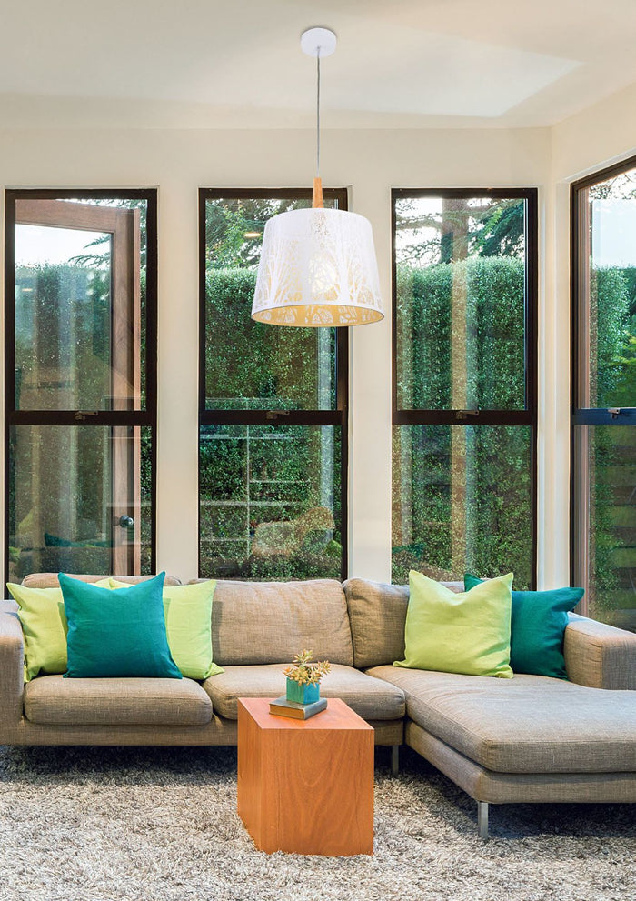 Maytoni - Hanglamp Lantern - Wit - Ø35