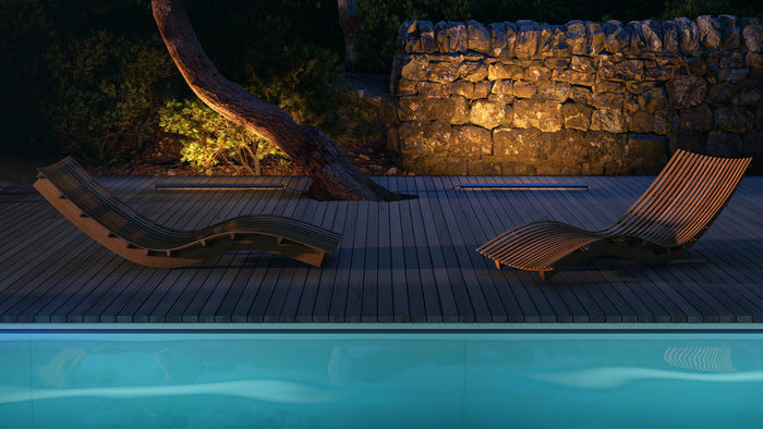 Maytoni Outdoor - Landschapsverlichting Edge - Zwart