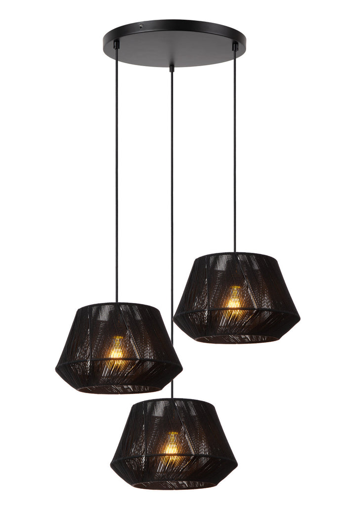 Lucide JESSICA Hanglamp - Zwart