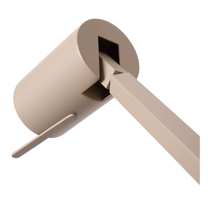 Lucide LESLEY Leeslamp - Taupe