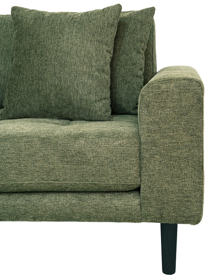 House Nordic Lido Olijfgroen 2,5-Zits Hoekbank Links