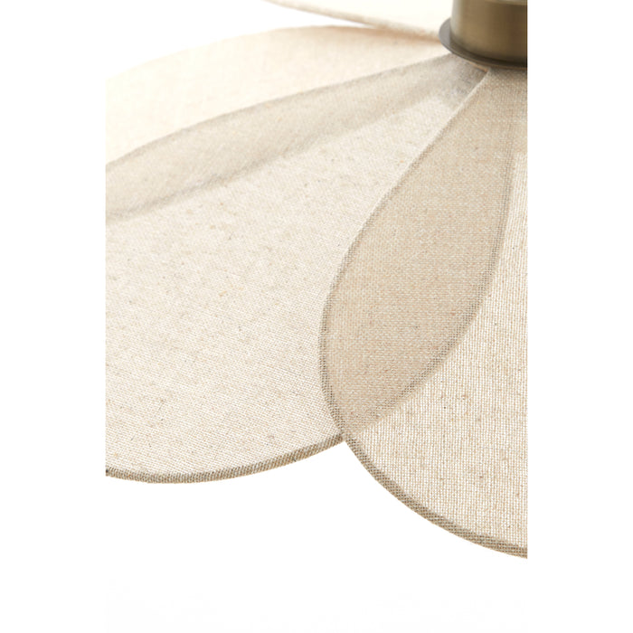 Light & Living Light&living Hanglamp Ø46x13 cm FYANO zand