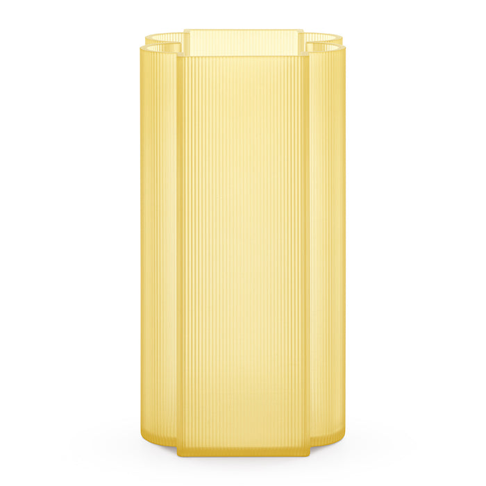 Kartell Okra Vaas H 34 cm - Geel