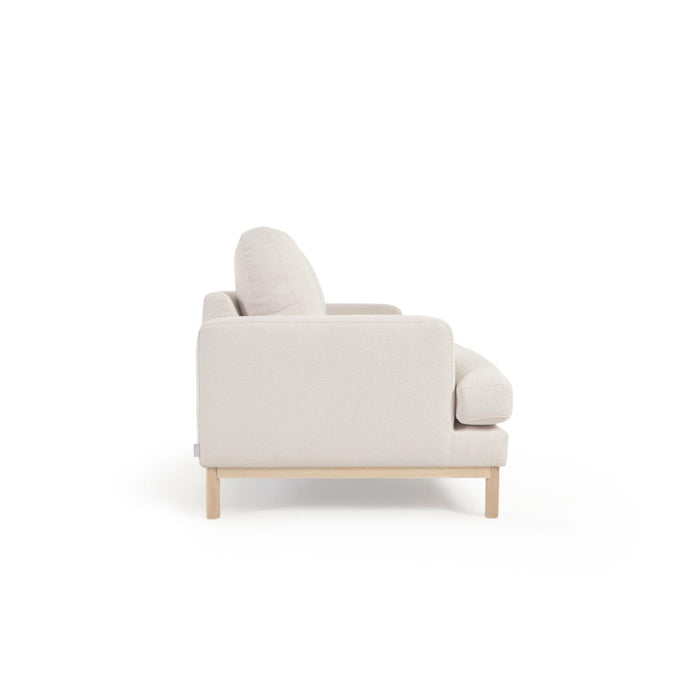 Kave Home Mihaela 3-Zitsbank - Wit