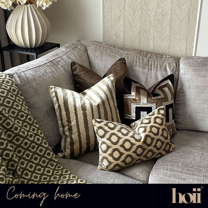 LEONARDO | Sierkussen | 30x50 cm Military Olive | Groen | Hoii | met