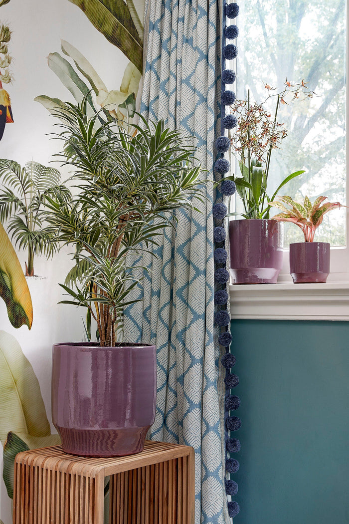 Mica Decorations Yonker Plantentafel - Set van 2 - Bruin