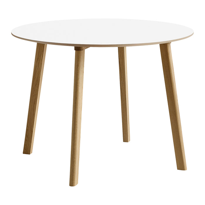 HAY CPH Deux 220 2.0 Eettafel - Pearl Wit / Eiken