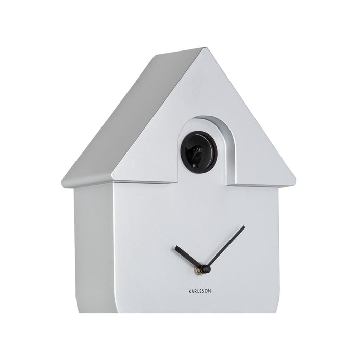 Karlsson - Wall Clock Modern Cuckoo Metallic