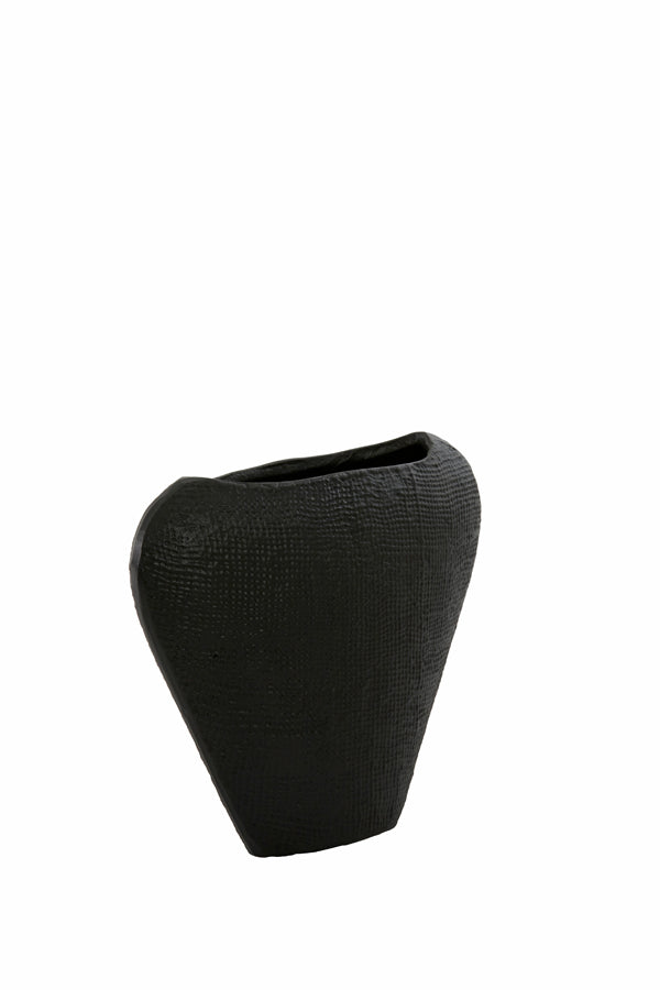 Light & Living Light&living Vaas deco 32x9x23 cm MAYORO mat zwart