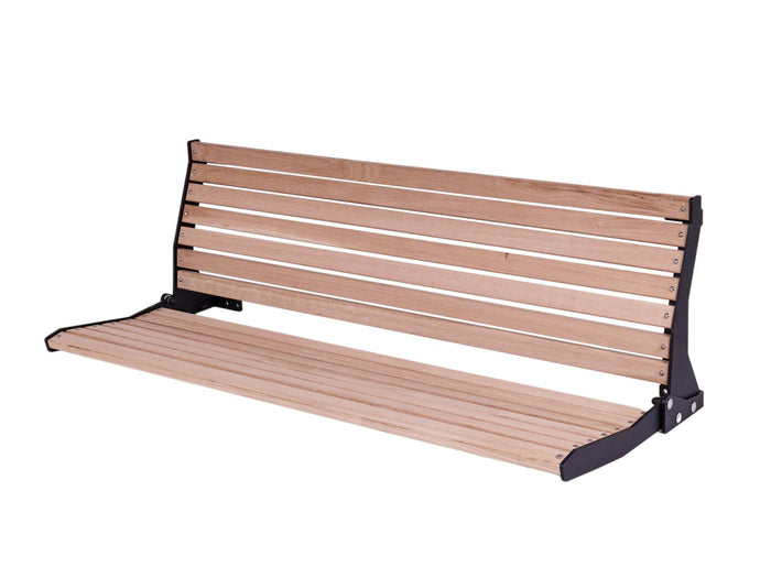 MaximaVida opklapbare gevelbank Jordaan met rugleuning 150 cm