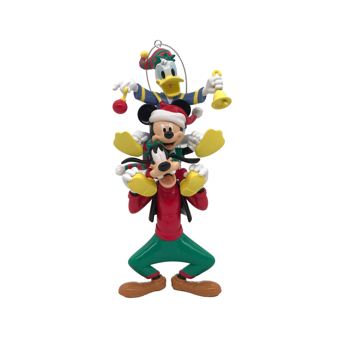 Kurt S. Adler - Ornament disney Mickey Fam kunststof h10 cm
