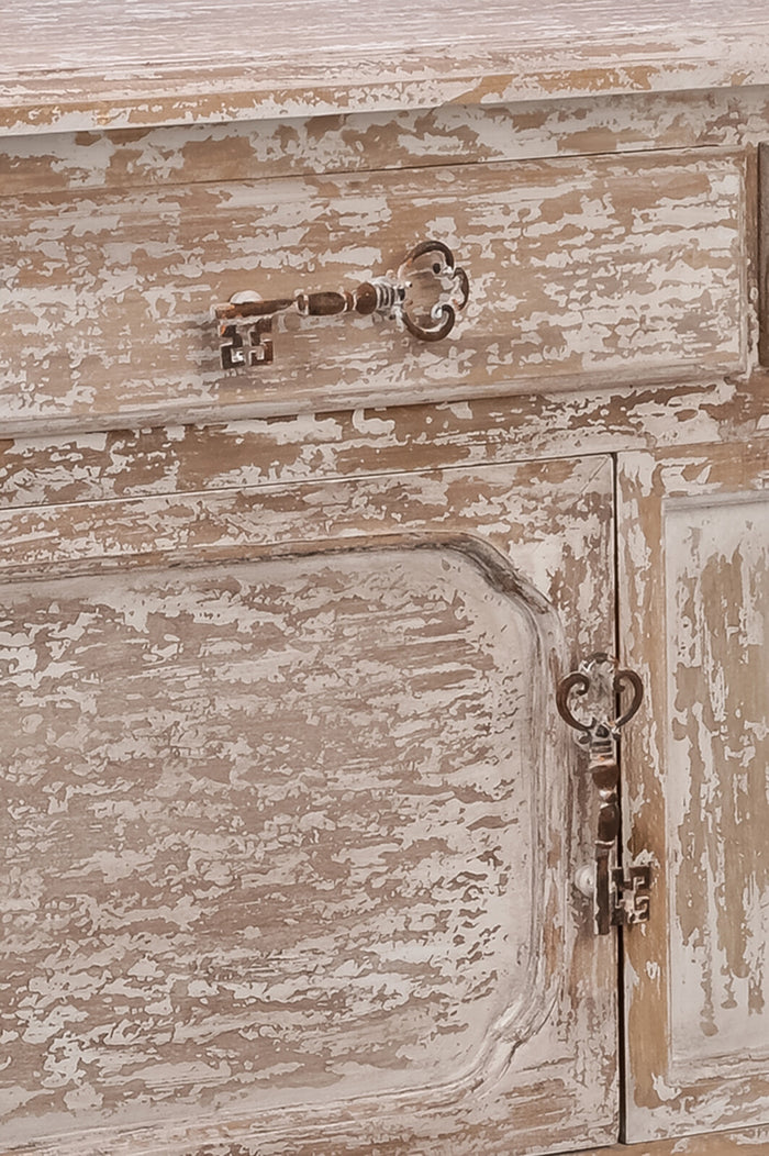 J-Line hanger Slee - metaal - zwart|wit - 2 stuks