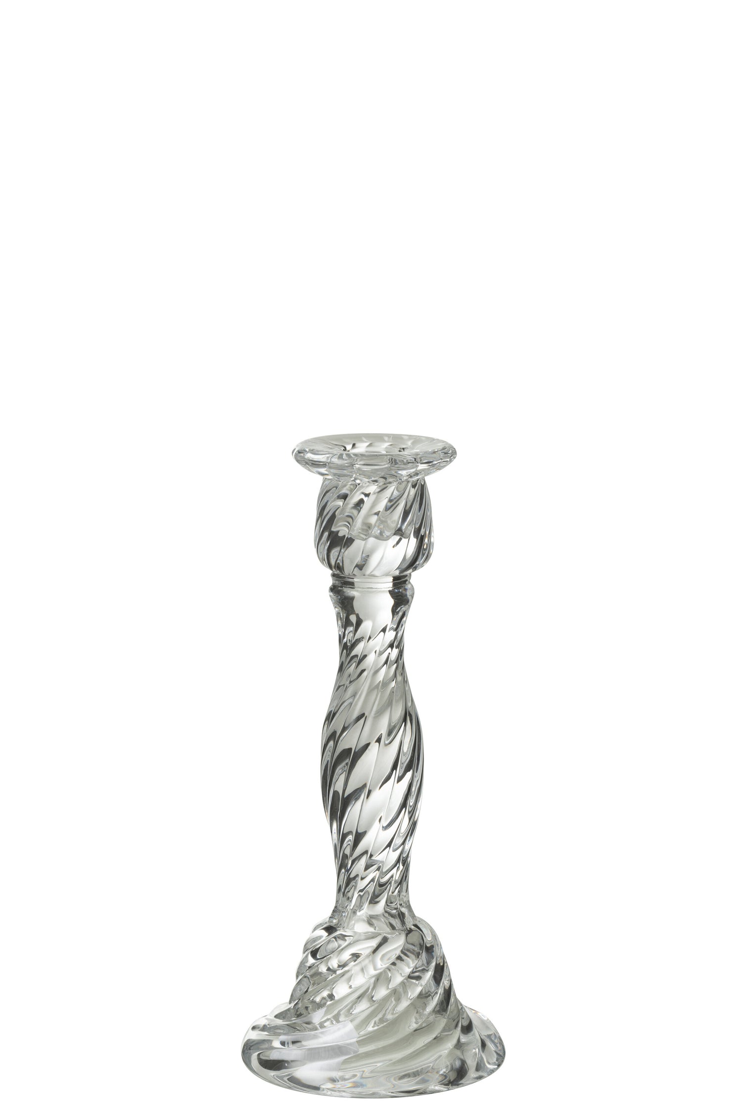 J-Line kandelaar Nono - glas - transparant - large